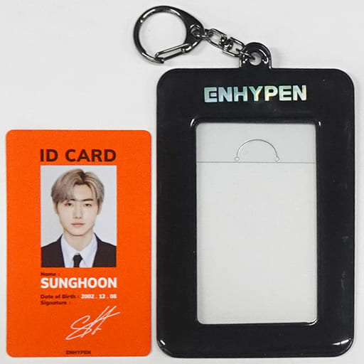 Wallet and pass case Sunghoon ID CARD SET 