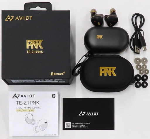 AVIOT TE-Z1PNK ピエール中野コラボモデル [完全ワイヤレスイヤホン-