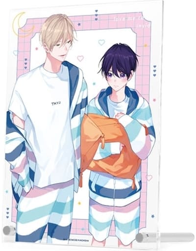 I Want You To Love Me To The Inside - An Momose's Original Illustration: Tokiwa & Yuzuriha Travel Ver. Pair of Big Acrylic Stands [Pre-Order Feb 2026] main image 1