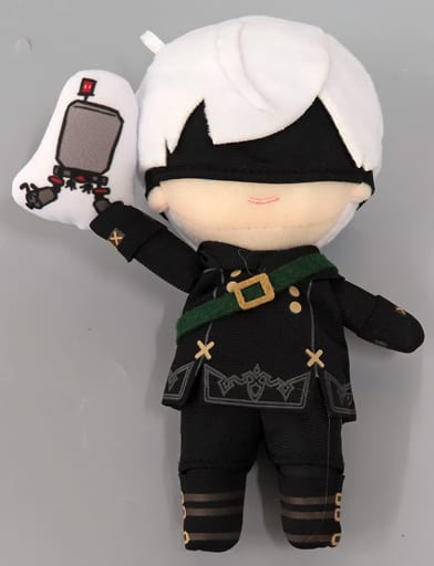 9S & Pod 153 Plush toy Mascot with Pod 