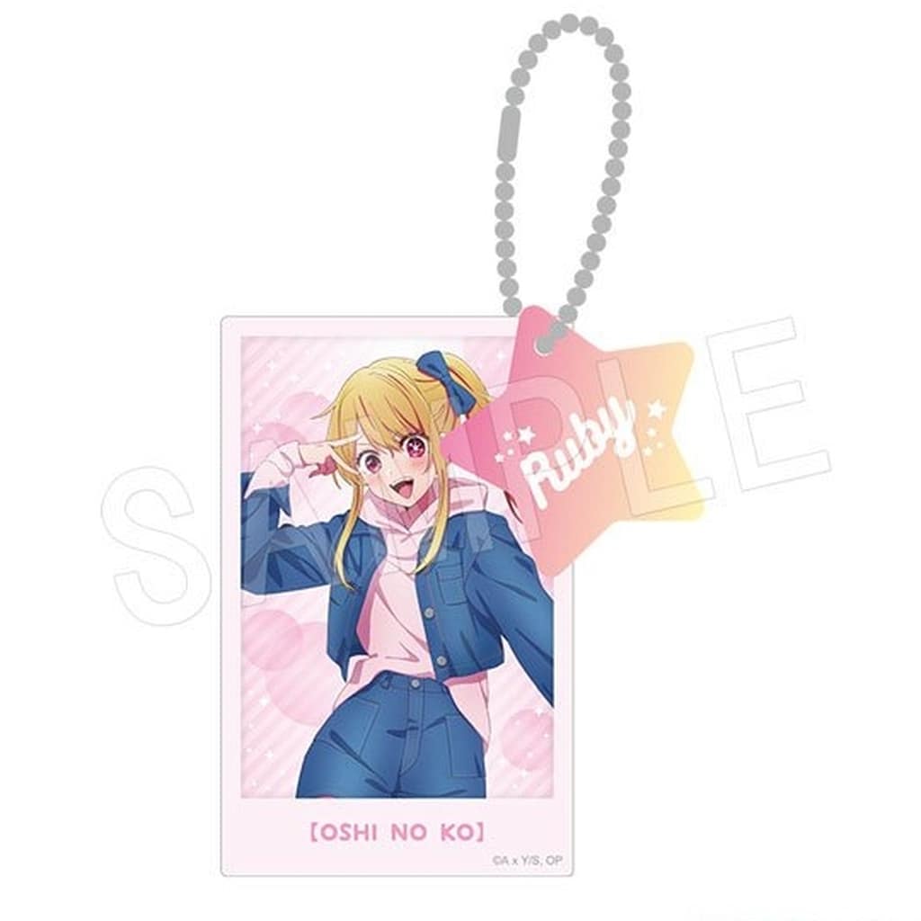 [New] Ruby Glitter Acrylic Key Holder Denim Style Ver. 