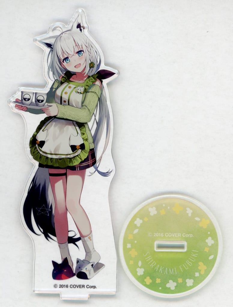 [A la Carte] White Top Fukuki Painted Acrylic Stand 