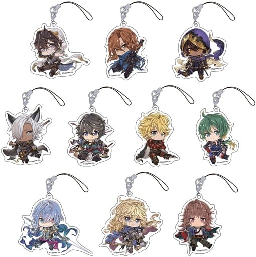 Porte-clés En Caoutchouc Granblue Fantasy Uno Petanko Trading Vol.3 (JAP) Neuf
