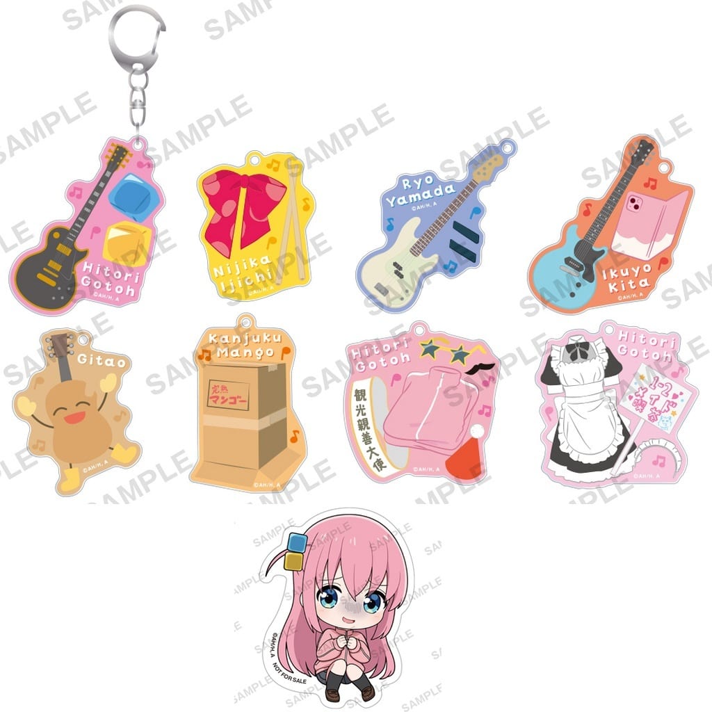 [With Purchase benefits] [Box] Bocchi Za Rokku! Trading Acrylic Key ...