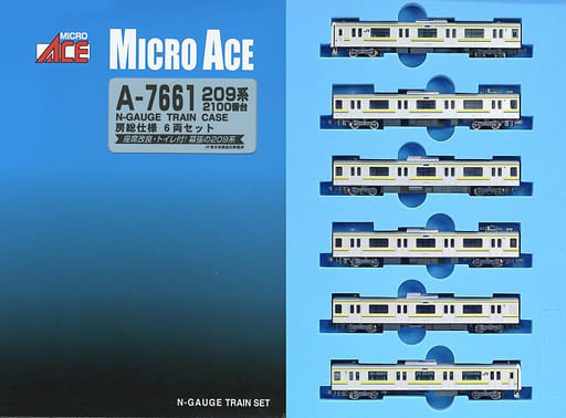 マイクロエースA7661　209系2100番台房総色6両セット　Nゲージ マイクロエースA7661 209系2100番台房総色6両セット Nゲージ 【中古即納】[