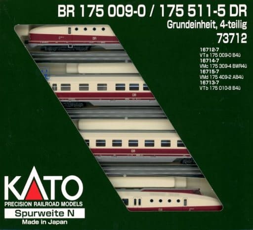 Railway model 1/160 BR 175 009-0/175 511-5 DR Basic 4-Piece Set [73712 ...