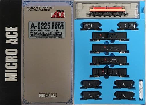 鉄道模型 [破損品] 1/150 西武鉄道E853 晩年型 テキ401・スム201・ワフ101 11両セット [A-0225] | おもちゃホビー |  Suruga-ya.com