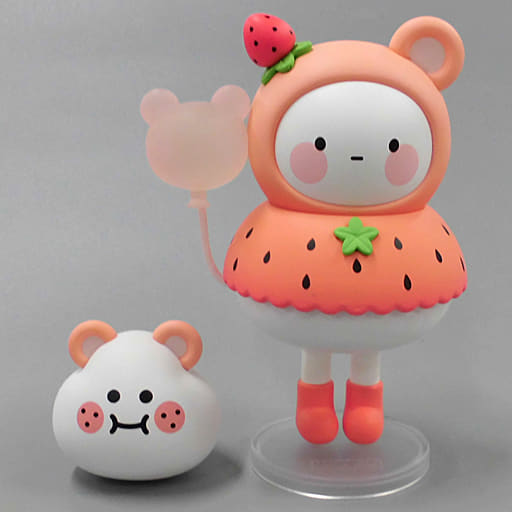 Trading figure Strawberry Bear 「 POPMART BOBO & COCO Balloon Land