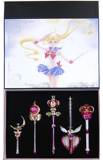 Trading figure Pretty Guardian Sailor Moon Stick & Rod ~ Moon