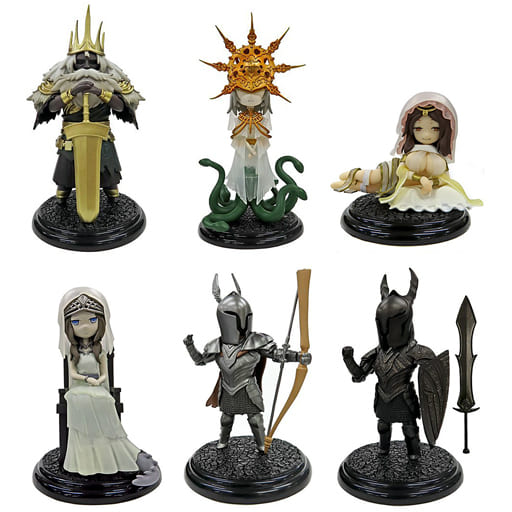 Trading figure 6-Variety Set DARK SOULS (Dark Soul) ディフォルメフィギュア Vol. 2 |  Toy Hobby | Suruga-ya.com