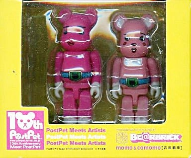 Figure BE @ RBRICK - Bear Brick - Momo & コモモ (Sensha Yoshida