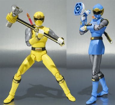 Figure S. H. Figuarts Hariken Blue & Hariken Yellow 「 NINPUSENTAI  