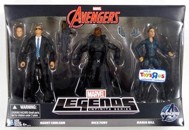 Stealth Force (Agent Coulson & Nick Fury & Maria Hill) 3-piece set