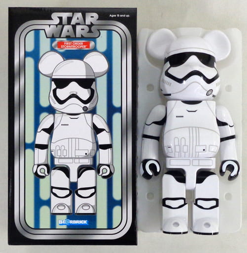 Figure BE @ RBRICK - Bear Brick - FIRST ORDER STORMTROOPER (TM