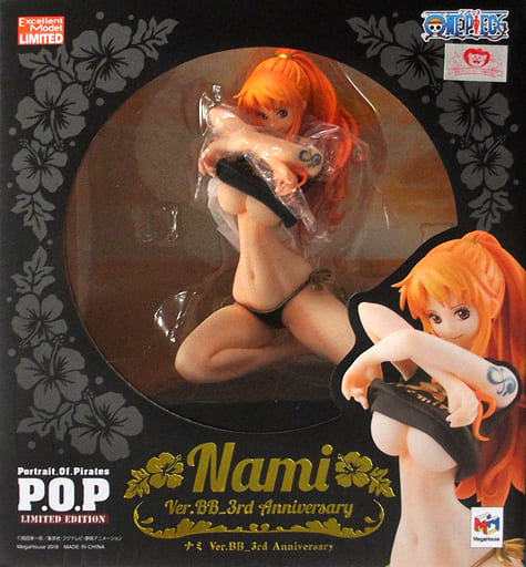 【超特価品】メガハウス P.O.P ナミ Ver.BB_3rd Anniversary ワンピース Portrait.Of.Pirates LIMITED EDITION ナミ