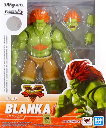 Review and photos of Street Fighter Ken vs Blanka action figures by Jazwares