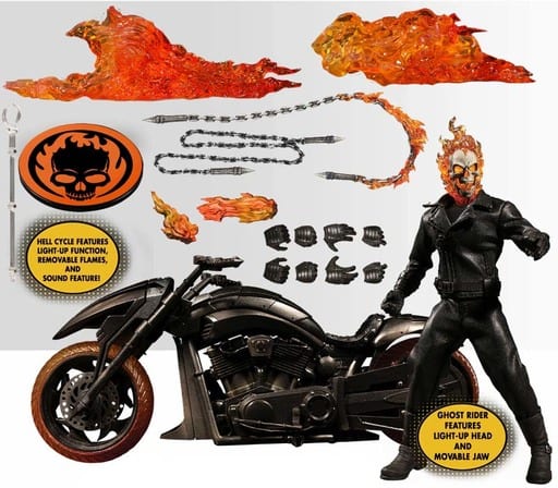 GHOST RIDER with Hell Bike 