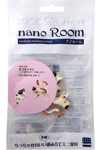 Plastic model Model Nanoroom Cat Set 2 (Mitsuke Stroll & Kohachi Ride ...