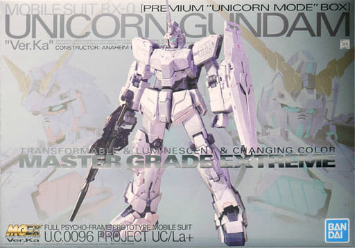 Plastic model 1/100 MGEX RX-0 Unicorn Gundam Ver. Ka Premium