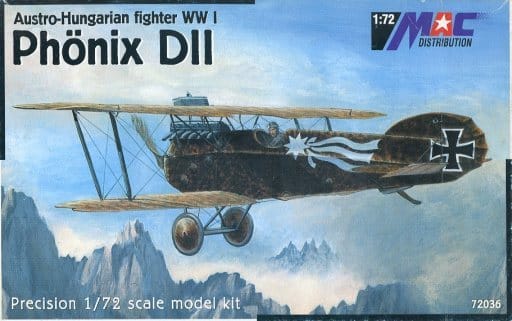 Plastic model 1/72 Austro-Hungarian fighter WWI Phonix DII - Phoenix ...