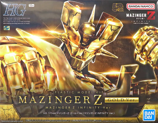 1/144 HG MAZINGER Z Gold Ver. (MAZINGER Z INFINITY Ver.) 