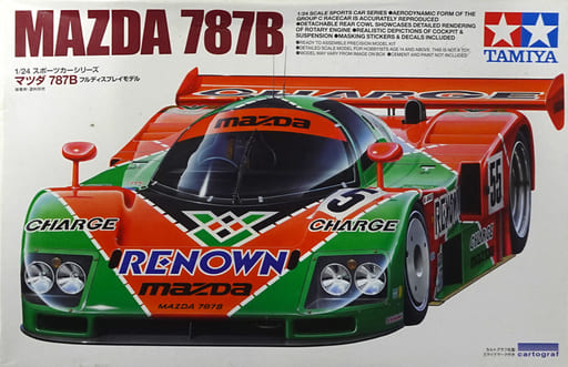 Damaged box / missing accessories] 1/24 Mazda 787B 