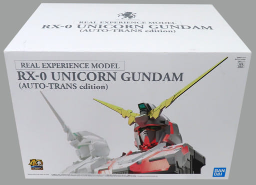 Damaged Goods] REAL EXPERIENCE MODEL RX-0 Unicorn Gundam AUTO