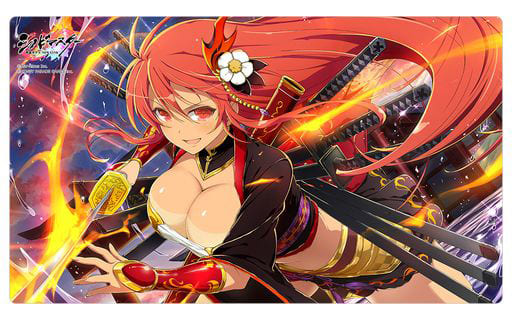 シノビマスター SENRAN KAGURA NEW LINK rubber mat (play mat