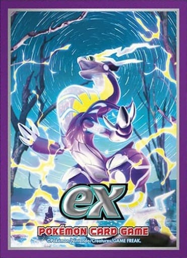 Pokemon Card Game: DECK SHIELD - Miraidon Ex (64 Sleeves/Pack)