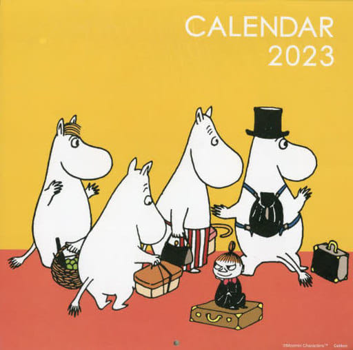 Moomin 2023 Wall Calendar Square Type Goods / Accessories