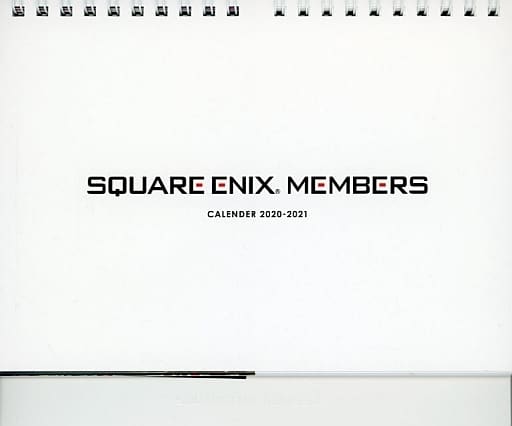 SQUARE ENIX MEN 2020 MEMBERS SPECIAL SCHOOL CALENDAR POINTS EXCHANGE PRIZE, Goods / Accessories