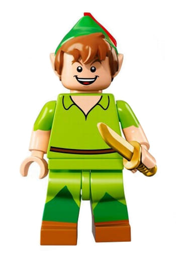 Peter pan lego store minifigure