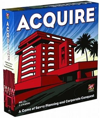 Board game (a) Kuweires Sharqi English version (Acquire) | Toy