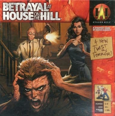 Board game Betrayal at House on the Hill [translated into Japanese