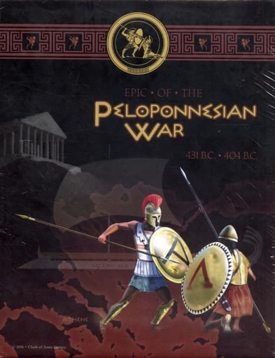 Board game Epic of the ペロポネ Shea War The Epic of the Peloponnesian