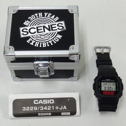 B'z、３０ＴＨ YEAR exhibition SCENE ＧSHOCK