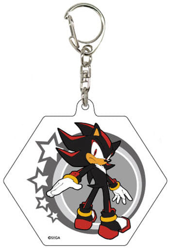 Sonic X: Acrylic Key Chain - Shadow