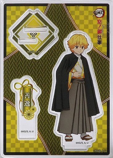 Agatsuma Zenitsu Acrylic Stand' Demon Slayer: Kimetsu no Yaiba Mugen Train  Series : Orchestra Concert : Oni no So', Goods / Accessories