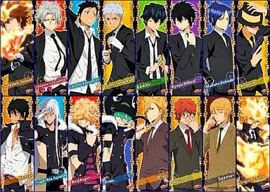 Set of 16 Types home tutor hitman REBORN! Character Poster collection 7, Goods / Accessories