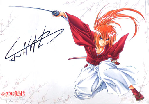 himura kenshin (rurouni kenshin) drawn by bikkusama