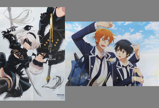 Double-sided B2 Poster (eight fold) 2B & 9S / Sasaki & Miyano 