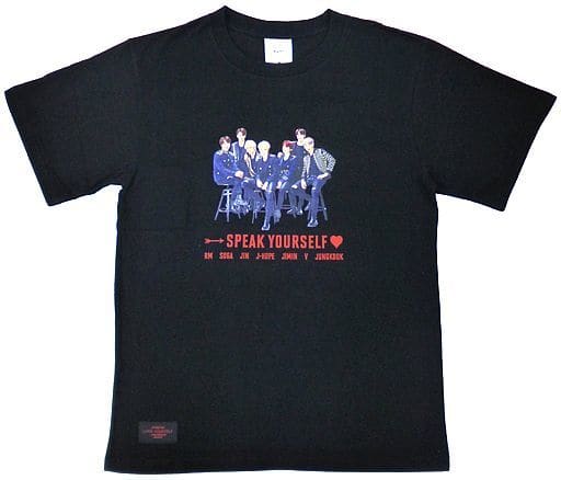 BTS T-Shirt (BTS IMAGE) black M size 