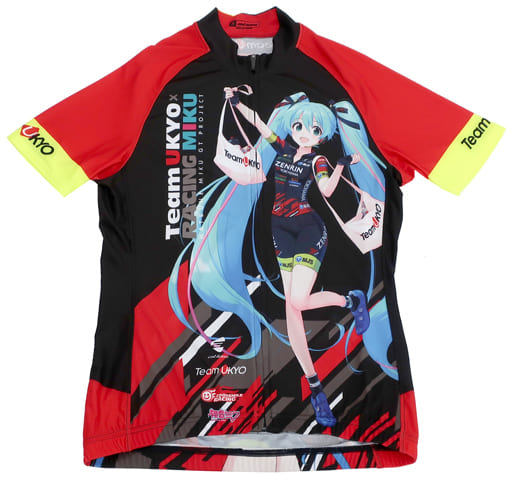 Racing Miku 2019 TeamUKYO Support Ver. Cycle Jersey Black M