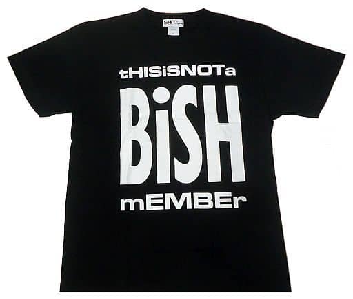 BiSH NOT a BiSH T-shirt Black L Size 「 NEW HATEFUL kinD TOUR