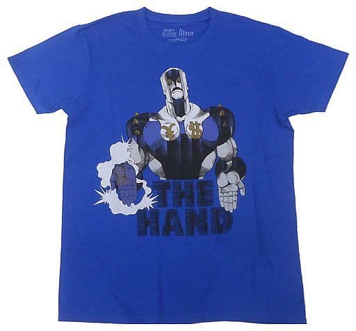 THE HAND T-SHIRT BLUE L-SIZE 「 ULTRA - violence× JOJO'S BIZARRE