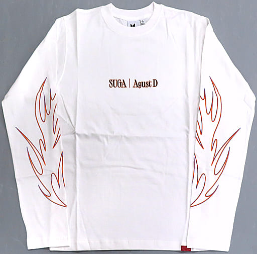 Agust D (Sugar) long sleeve T-shirt White M size 