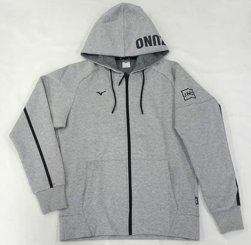 Outerwear Collaboration Model Full Zip Sweat Hoodie Gray L Size Shoma Uno  x mizuno | Goods / Accessories | Suruga-ya.com