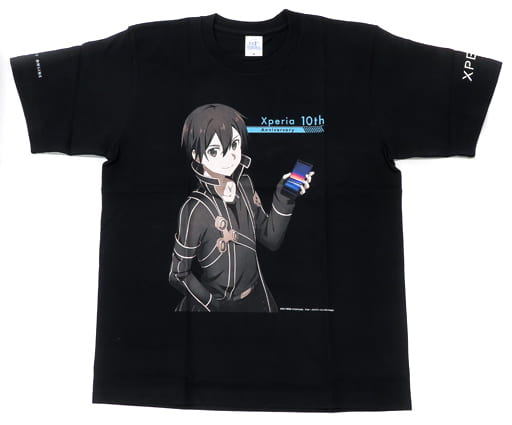 T-shirt Kirito Memorial T-Shirt Black M Size 