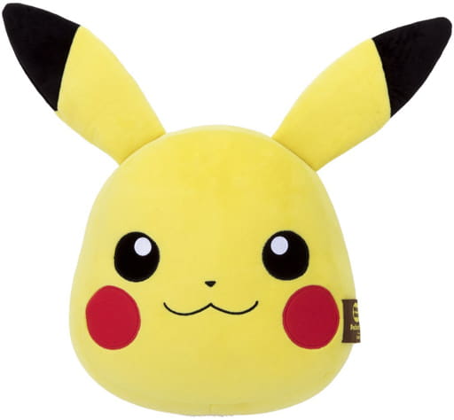 Pikachu Mocchi-Mocchi-Style Sticky Sticky Style Face Type Plush toy ...
