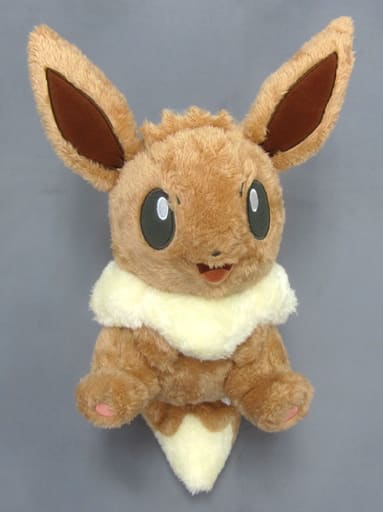 Eevee (open mouth) Pokemonlife with EIEVUI Huge Plush toy 